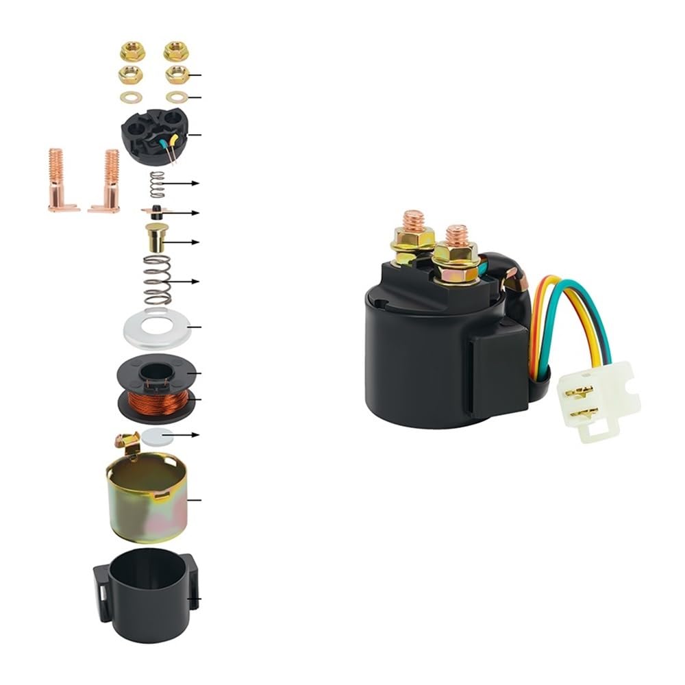 Interruptores relé solenoide Para YTM200 YTM225 YFM350 XVZ1200 XJ550