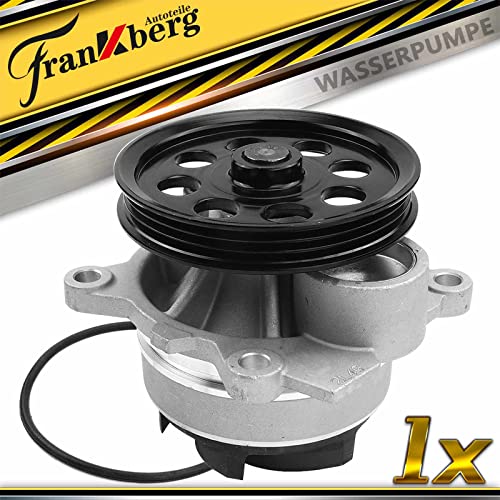Frankberg Wasserpumpe mit Dichtring Kompatibel mit A3 8P1 1.2L 2010-2012 Golf VI 5K1 1.2L 2008-2012 Polo 6C1 6R1 1.2L 2009-Heute Leon 1P1 1.2L 2010-2012 Replace# GK2Q8501AC