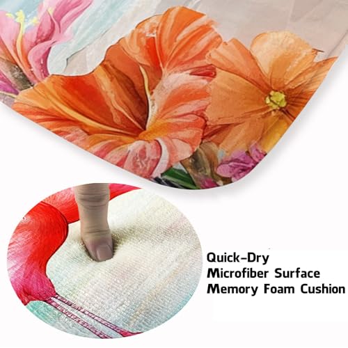 Tapete decorativo Flamingo 3x5 pies rectangular miniatura 3