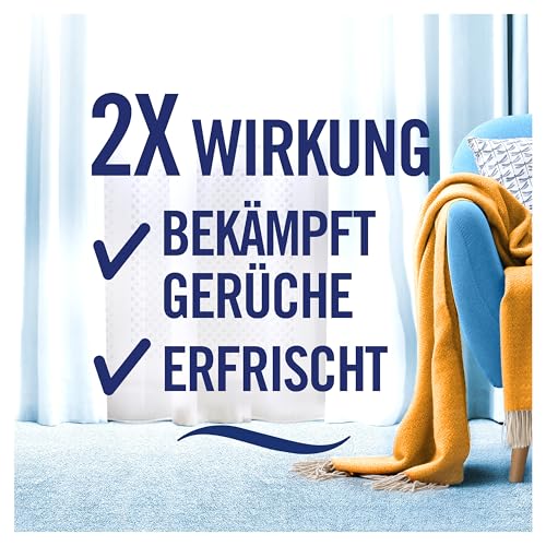 Febreze Textilerfrischerspray, 375 ml Thai Orchidee, FrischeLuft-Technologie Entfernt Tiefsitzende Gerüche Und Verleiht Frischen Duft