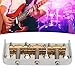 ZIZEV Guitar Bridge, Guitar Saddle Bridge Good Compatibility Good Sound Quality Aluminum Alloy for Playing