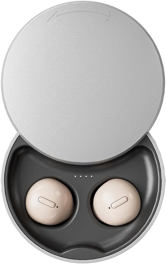 Invisible Wireless Bluetooth Earbuds for Side Sleepers Smallest Invisible Sleep Headphones Comfortable Noise Blocking Wireless Headphones for Small