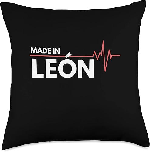 Made In Leon Mexico Co. Inc. Made in Leon Mexico Place of Birth Throw Pillow, 18x18, Multicolor