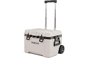 Igloo Trailmate 52 Qt Wheeled Cooler: Roll with Adventure