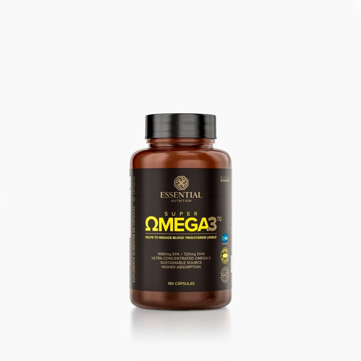 Super Omega 3 TG (180caps) Essential Nutrition Super Omega 3 TG (180caps) Essential Nutrition