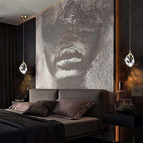 Éclairage de plafond pour petite table luminaire géométrique suspendu doré - 3