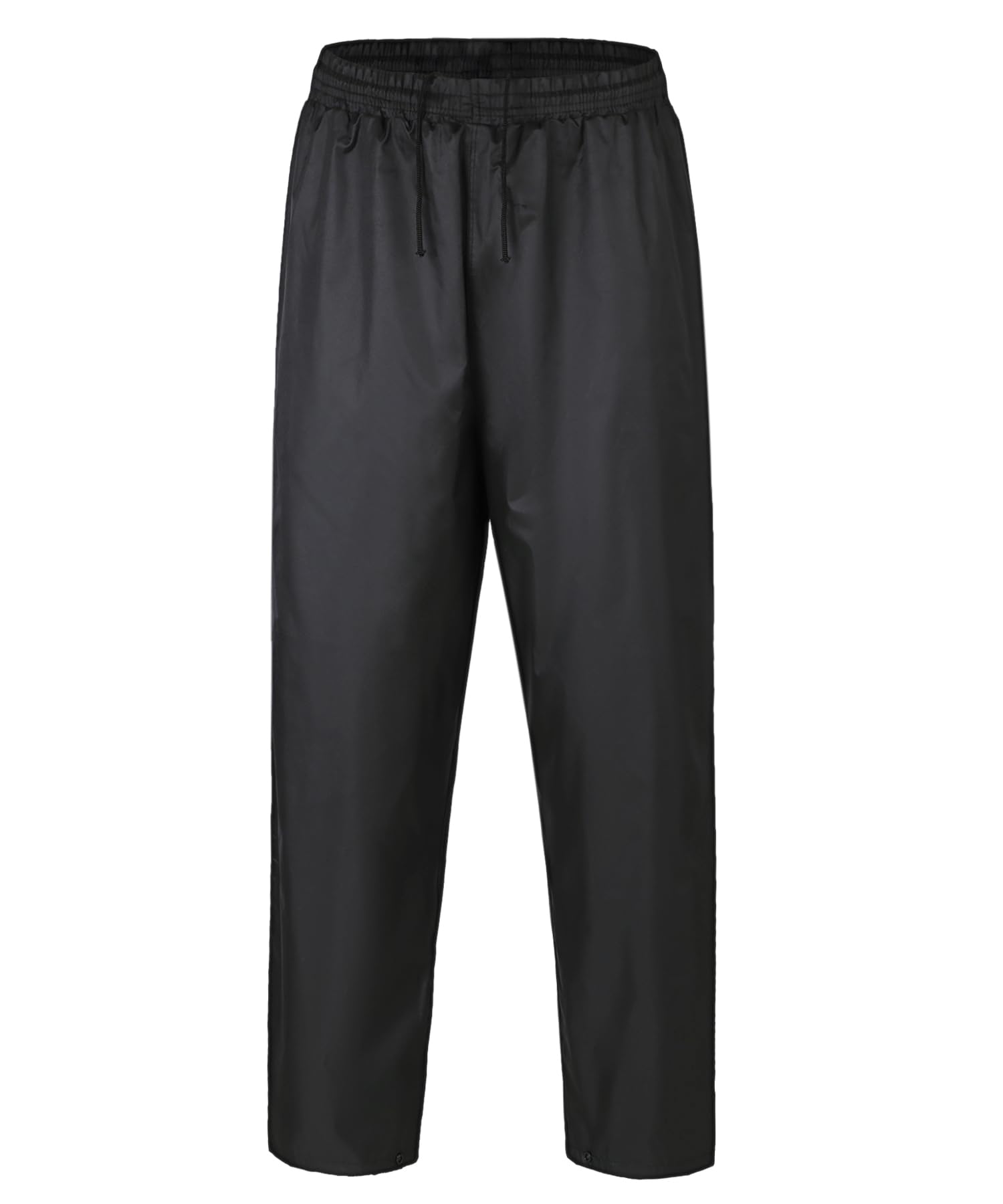 Traje de Lluvia Para Hombres 2 Piezas Impermeable Conjunto de Chaqueta y Pantalón de Lluvia Traje Impermeable de Trabajo Reflectante