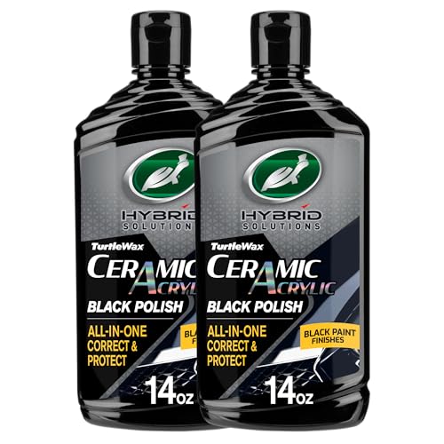 Turtle Wax Hybrid Solutions Ceramic Acrylic Black Polish and Wax