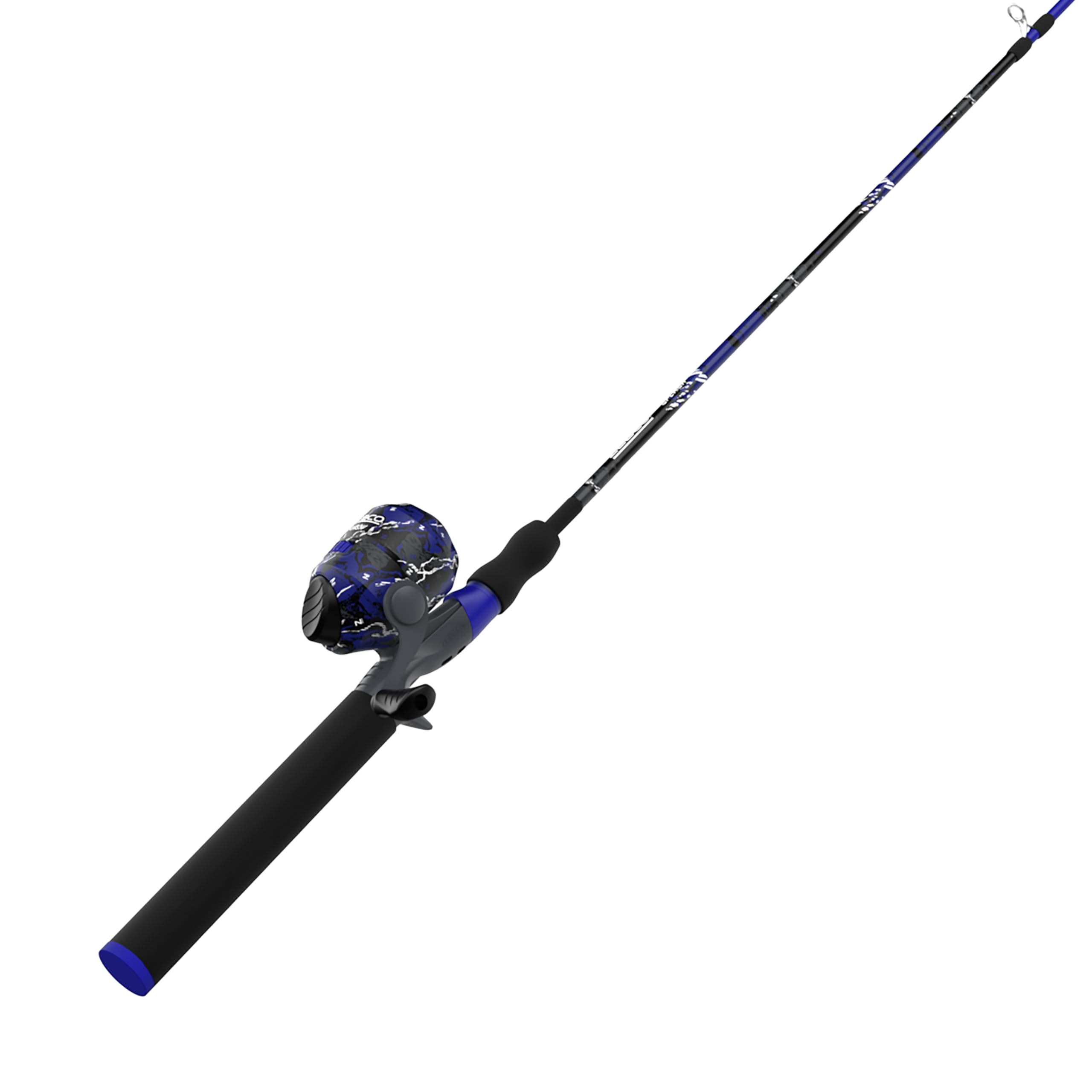 Zebco Splash Spincast Reel and Fishing Rod Combo, Fiberglass Rod, Ball Bearing System, All Metal Gears, 8-Pound Line