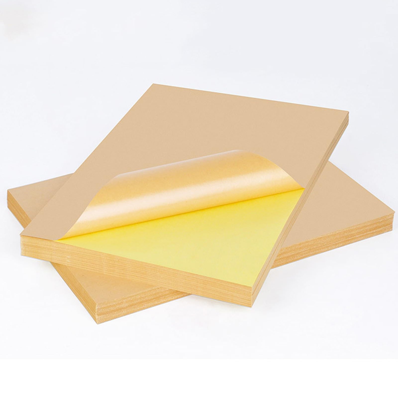 100 fogli di carta adesiva multiuso etichette adesive stampabili etichette di carta per indirizzi etichette per stampanti Fogli adesivi stampabili adesivi