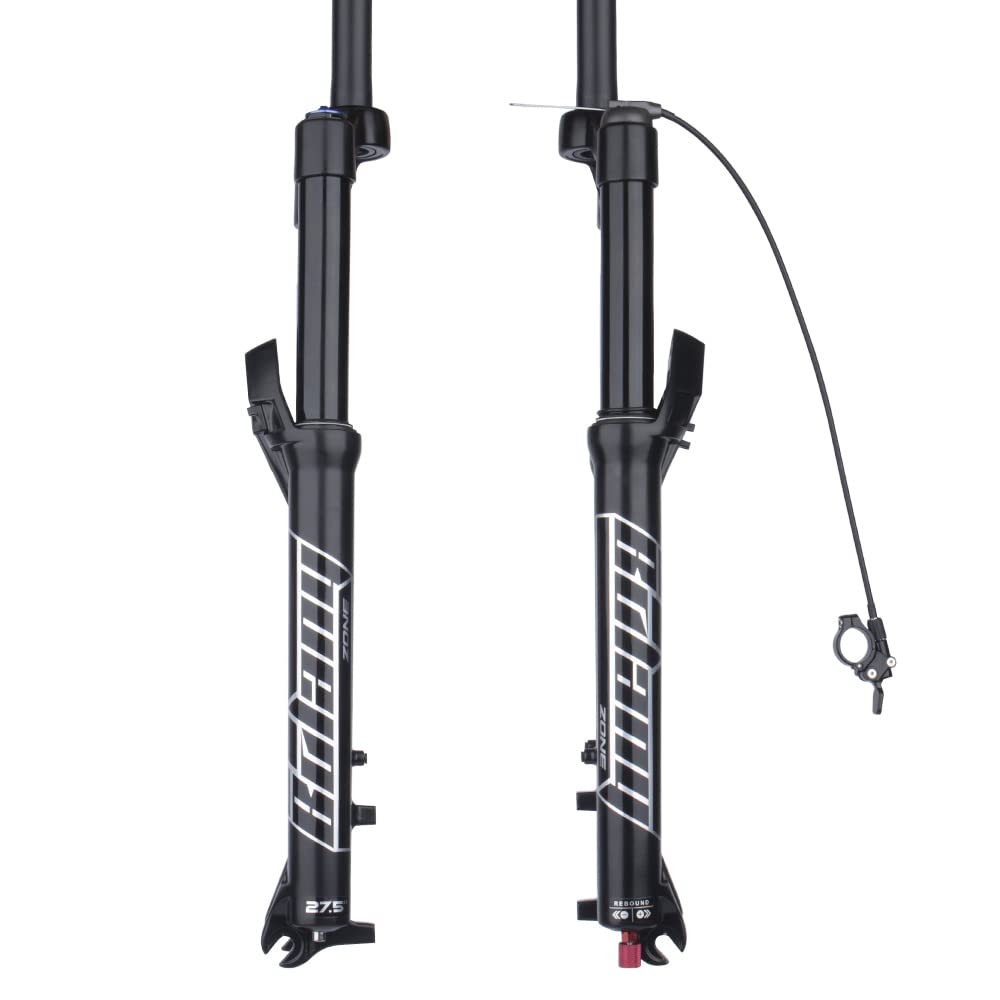Amazon | BOLANY 27.5/29インチ 自転車用サスペンションフォーク 34mm