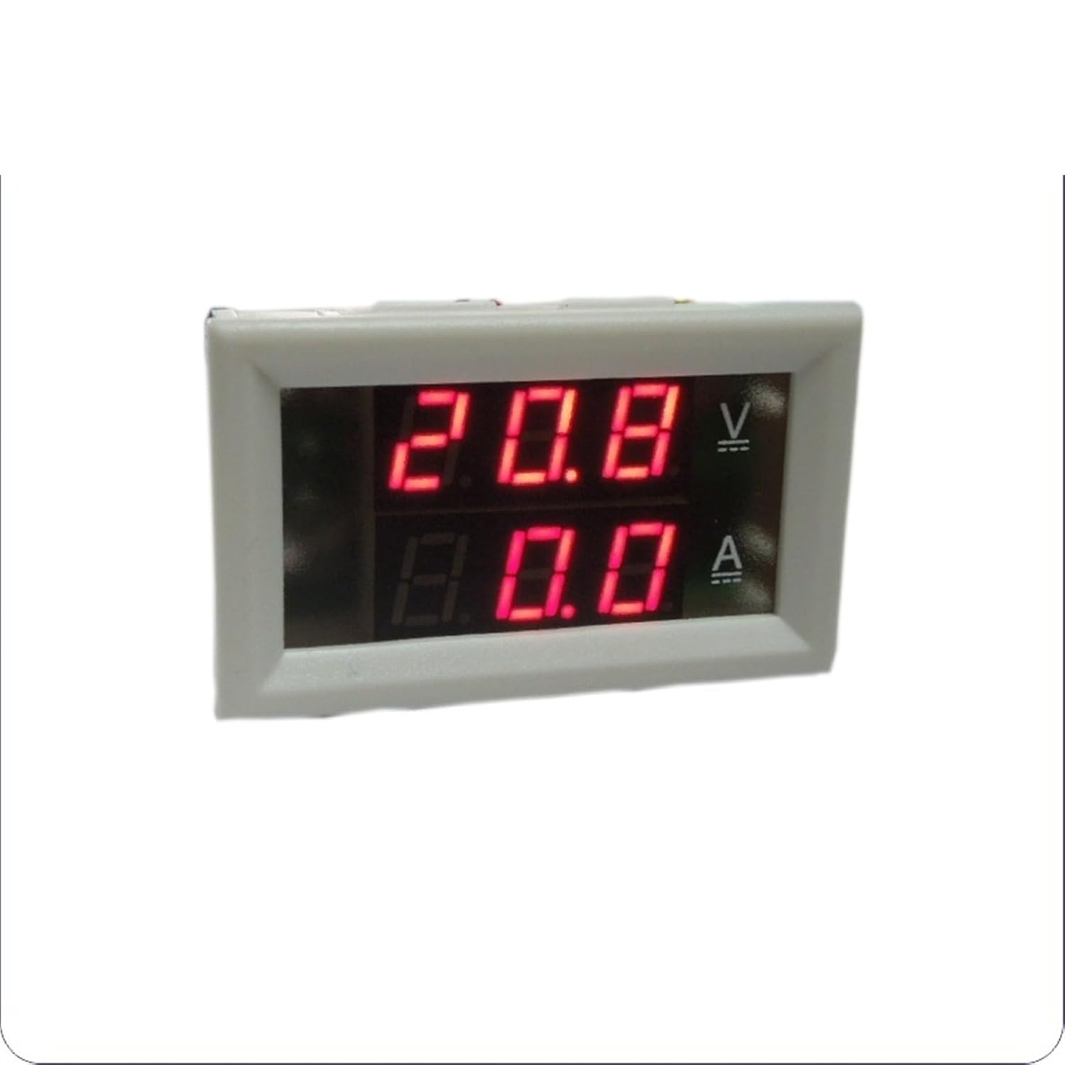 YB27VA DC 8-100V Digital Voltmeter Ammeter Volt Amp Meter LED Voltage Current Tester Milliammeter 9.99mA 999mA 1Pcs(Color:Black (red-red),Size:9.99mA)
