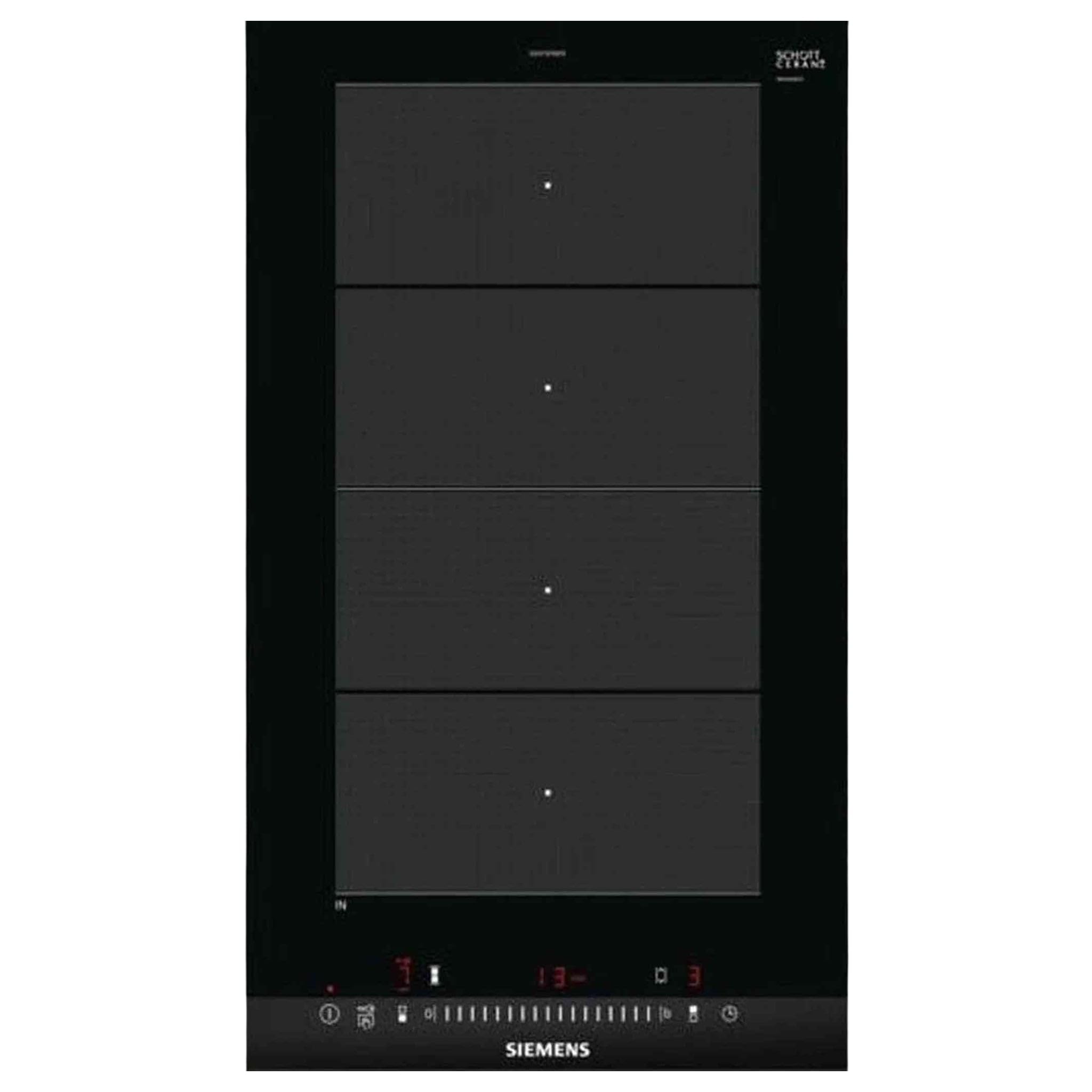 Siemens 60 Cm Built In Induction Hob, German Engineering, 3 Years Warranty, Black, Ex375Fxb1E