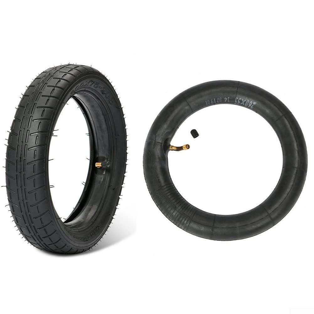 260x55mm Bambini 3 Ruote Bambino Mano Spinta Gomma Tubo Interno Esterno Pneumatico tubo interno e tubo esterno