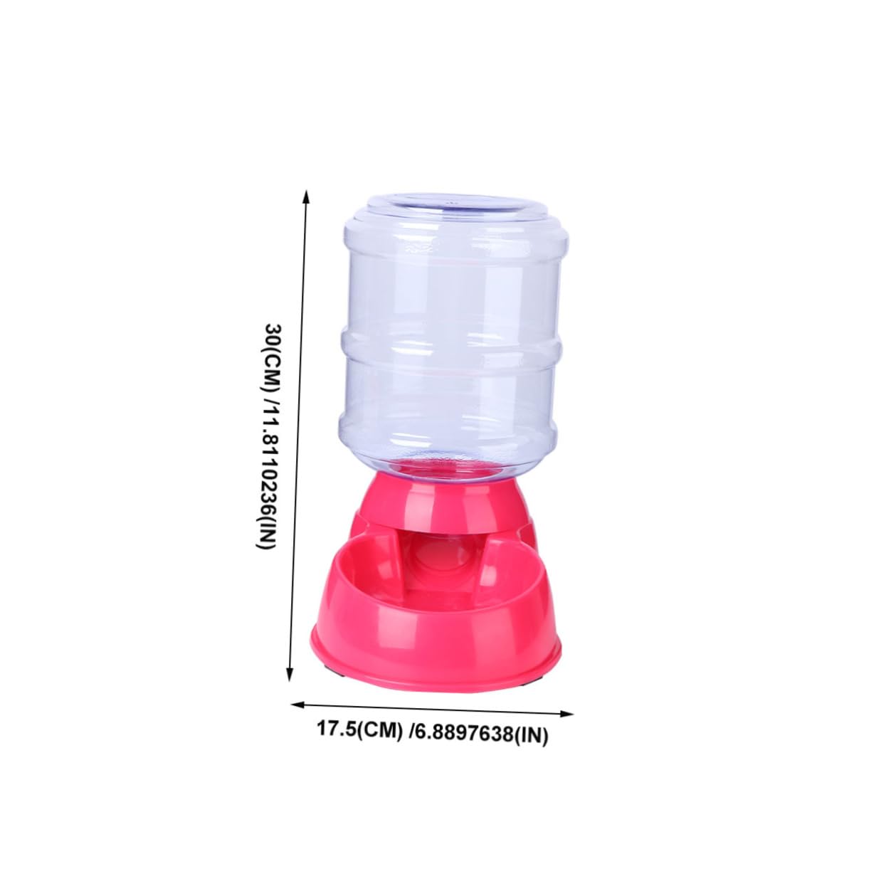 Kisangel Alimentador Automático para Gatos Dispositivo de Alimentación de Comedero y Bebedero Automático para Mascotas Color Aleatorio