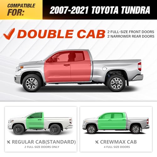 Estribos Laterales para Toyota Tundra Double Cab miniatura 2