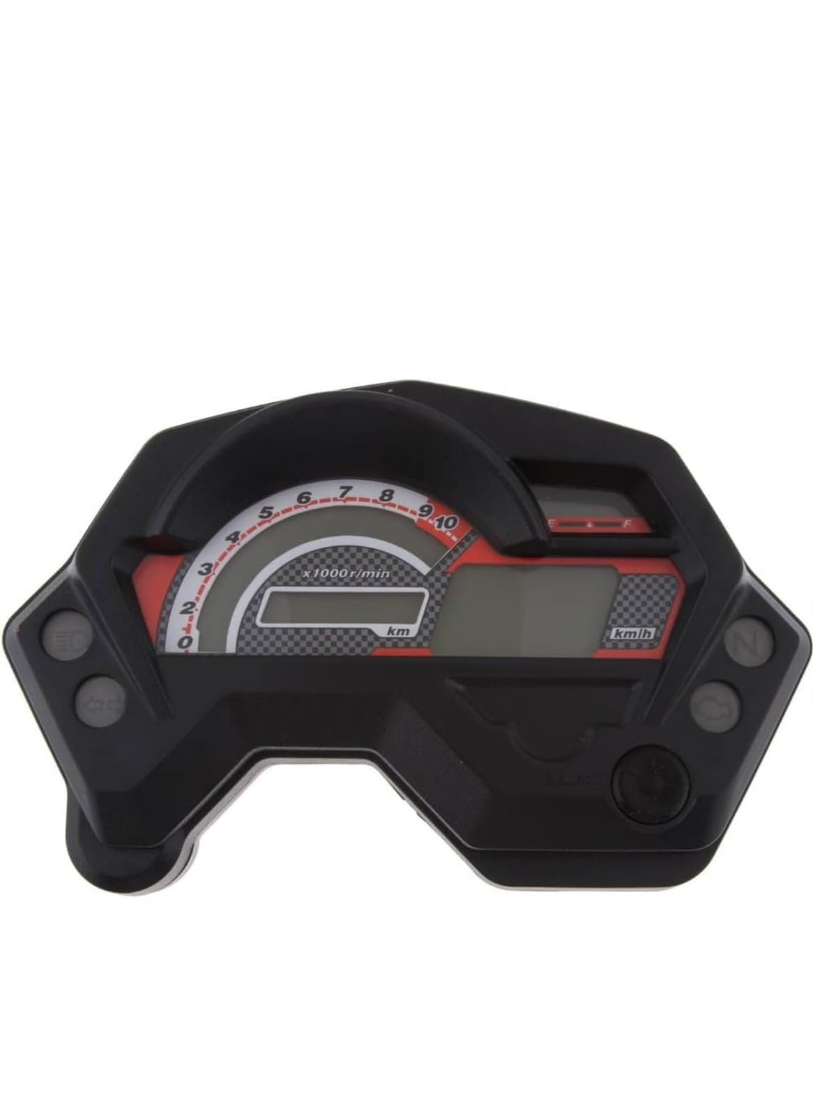 TorqueMoto LCD Digital Speedometer for Yamaha FZ VI Techometer Odometer | Yamaha FZ VI Compatible, Bike Speedometer-image-5