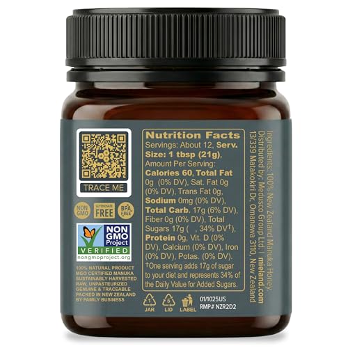 Miel Manuka Nueva Zelanda MGO 515+ 250g cruda miniatura 2