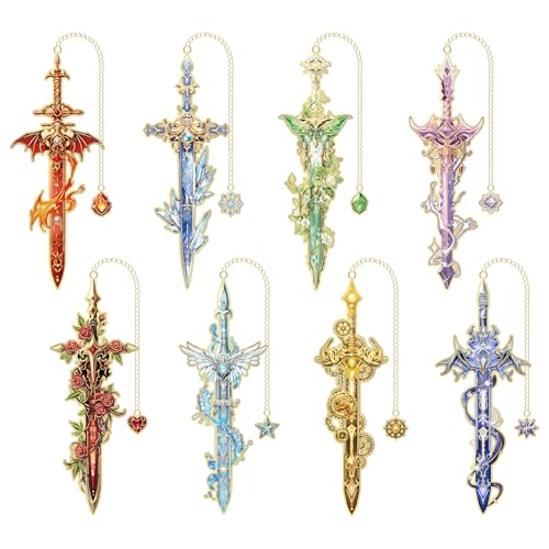 �t�@���^�W�[�\�[�h�u�b�N�}�[�N 8�� �{�A���L�A�v�����i�[�p - �N�[���ȃ��^���u�b�N�}�[�J�[ �Ǐ��p �����ƒj������ ���j�[�N�ȃu�b�N�}�[�N �{�D���ւ̃M�t�g�A�w��&��l&�q�������̓Ǐ��A�N�Z�T���[