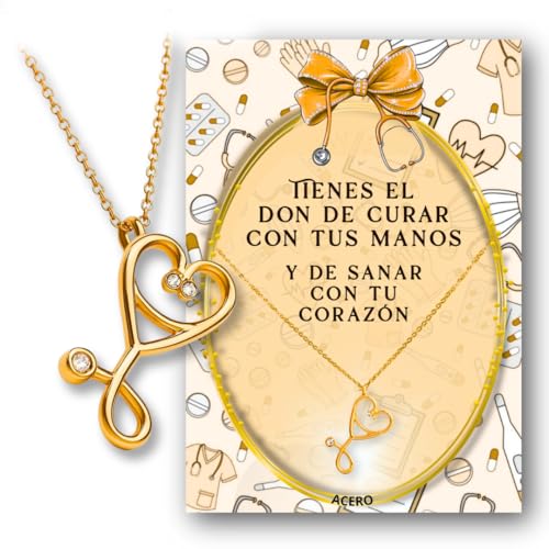 Lidia Pasalodos Regalos para Enfermeras - Regalo Enfermera - Auxiliar De Enfermeria - Enfermeria - Regalos para Medicos - Sanitaria - Colgante estetoscopio - Regalo Enfermeras Lidia Pasalodos Regalos para Enfermeras - Regalo Enfermera - Auxiliar De Enfermeria - Enfermeria - Regalos para Medicos - Sanitaria - Colgante estetoscopio - Regalo Enfermeras