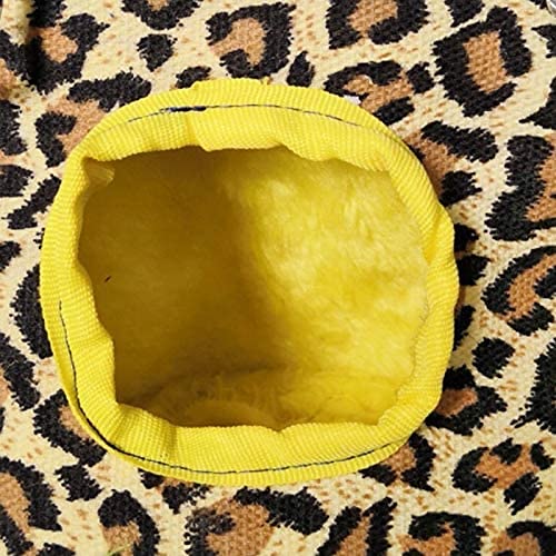 Nid Oiseau Cage Oiseau Perroquet Hamac Animal de Compagnie Suspendu balançoire lit Grotte Oiseaux Cage Maison décor Oiseaux Fournitures Perroquet Peluche nid Hiver Chaud hamac 915(Size:S)