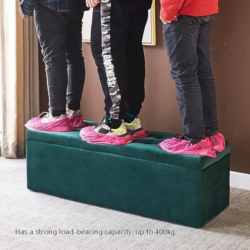 Banc ottoman de rangement moderne pour optimiser l'espace du salon - 8