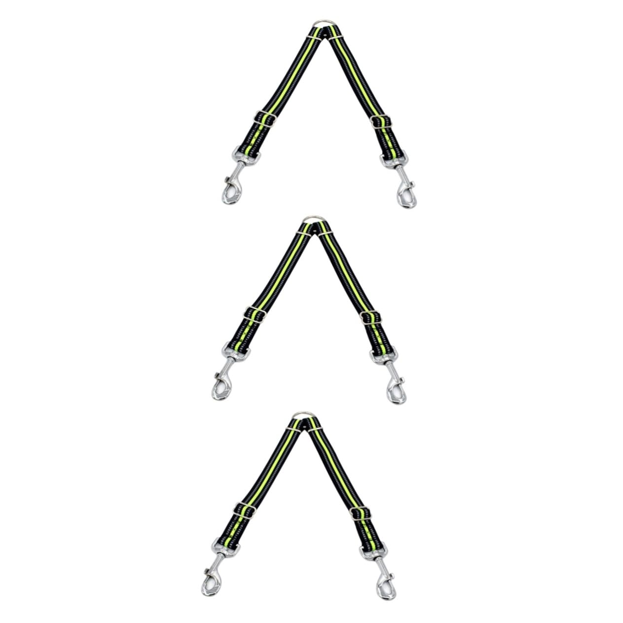 Sangle de traction pour chien Kisangel lot de 3 vertes taille M pour sécuriser les chiots