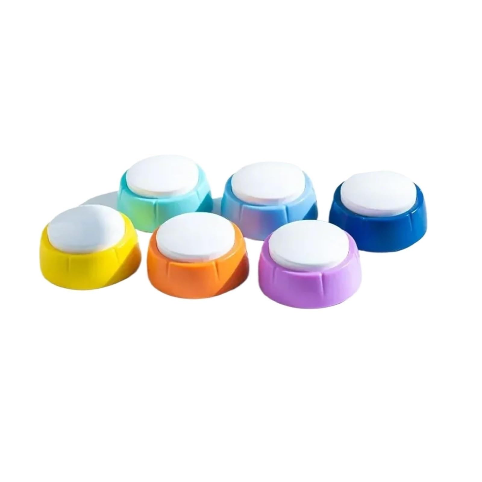 Genérico Botones de conversación for comunicación con Mascotas for Perros y Gatos: clickers Entrenamiento grabadora Voz(9pcs)