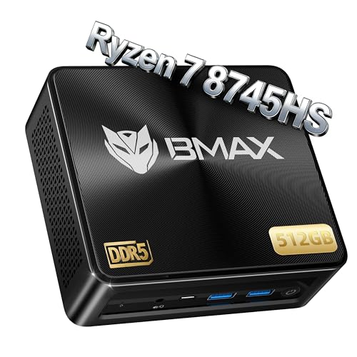 Amazon.co.jp: ミニPC 【AMD Ryzen 7 8745HS搭載】 DDR5 16GB+512GB