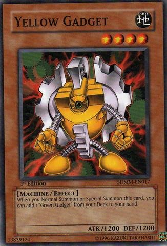 yugioh machina gadget deck Amazon.com: Yu-Gi-Oh! - Yellow Gadget (SDMM-EN017) - Structure Deck: Machina  Mayhem - 1st Edition