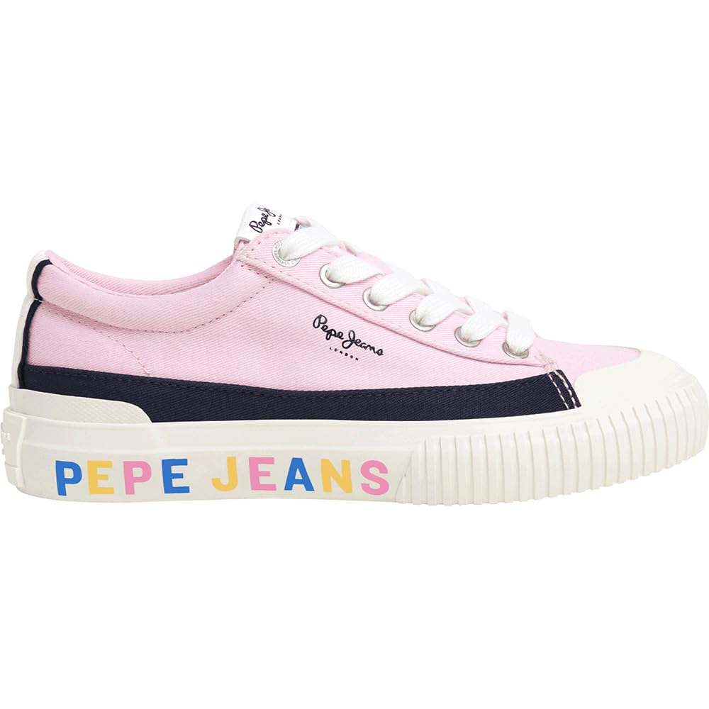 Pepe Jeans BEN BAND G Sneak, Pink(FACTORY PINK), 4 UK