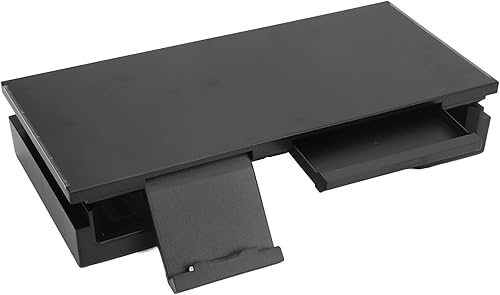 Miniatura 5 de Monitor Stand Riser, Multifunctional Desk Organizer With Adjustable Height And Storage Drawer - Ergonomic Posture Support, Heavy Duty Steel Bar,