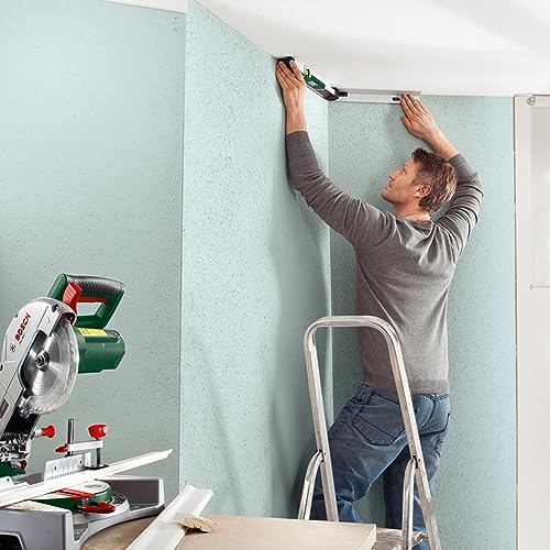 Bosch Home & Garden UniversalAngle Dijital Açı Ölçer (Çalışma aralığı: 0° - 220°, Kol Uzunluğu 40 cm