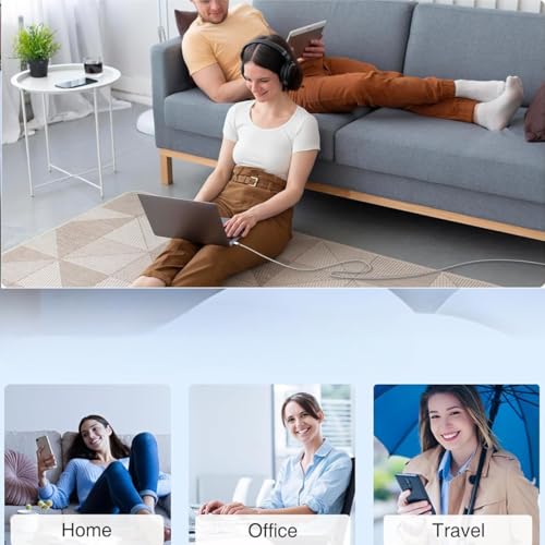 Image of Original 20W Type C 1M Nylon Braided Cable Fast PD Charging Wire Compatible With iPhone 16,16 Plus,16 Pro Max,15,15 Pro Max,15 Plus,MacBook,Buds & Other USB-C Devices Fast Data Transfer,White