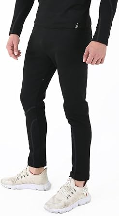 Scorp Thermo-Fit Mens Thermal Bottom Ski Underwear Black