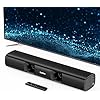Sound Bar for Smart TV – 50W Powerful TV Sound Bar with Crystal Clear Dialogue & Enhanced Bass | 17-Inch Compact Soundbar for TV with Bluetooth 5.3, Optical & AUX, perfect for Smart TVs, PC, Projector