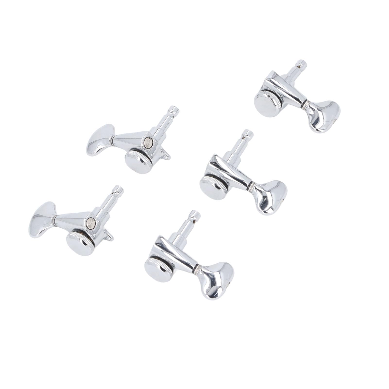 Clavijas de Afinación de Guitarra, 6 Piezas Afinador de Bloqueo de Guitarra con Relación de Engranaje 1:21, Clavijas de Afinación de con Lubricación Sellada y Accesorios de Instalación para