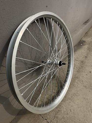 Image of 20 inch /26 inch x 1.85 inch Heavy Duty Bike Rim Wheel Set, 12 Gauge 48 Spokes Wheelset, Double Wall Aluminum Alloy Bicycle Wheels Rims (Front & Rear) Disc Brake