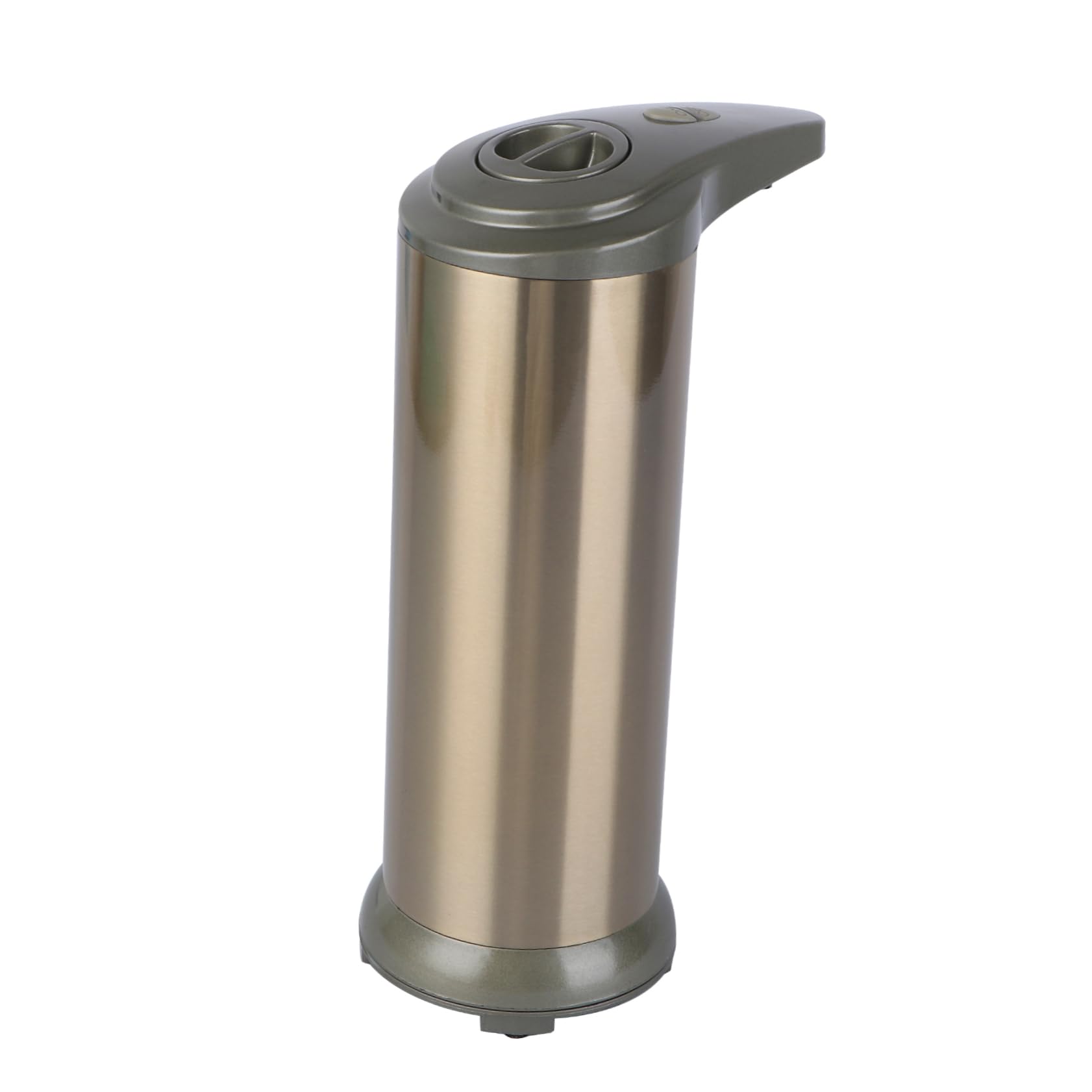 Alipis Dispenser Automatico di Sapone in Acciaio Inossidabile, Sensore a Infrarossi, Erogazione Automatica, senza Batteria, per Bagno