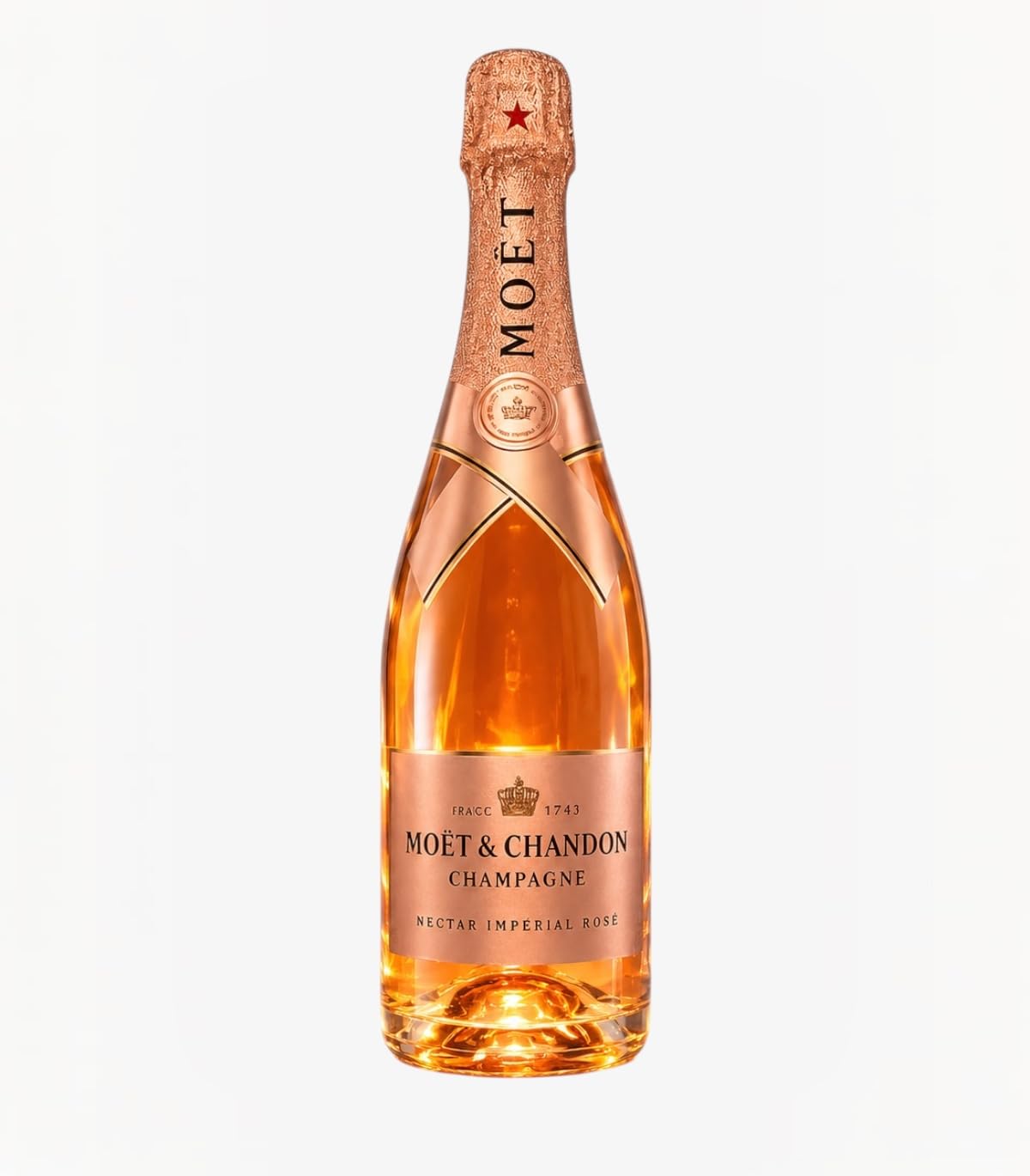 Moet & Chandon N.I.R. Nectar Imperial Rosé Dry Champagne 75cl