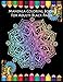 Mandala Coloring Books For Adults Black Pages: Stress Relieving Designs Animals, Mandalas, Flowers, Paisley Coloring Books Easy Patterns