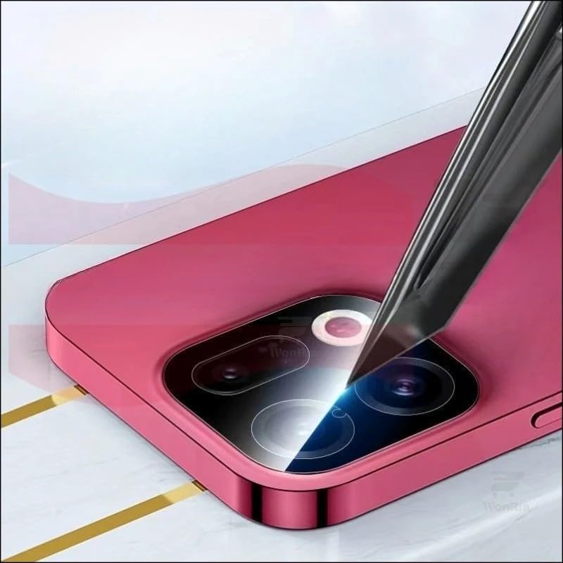 Image of Pack 1- Back Camera Glass Protector for Oppo Find X9 Pro 5G [3D Premium] Camera Glass Protector (Black)