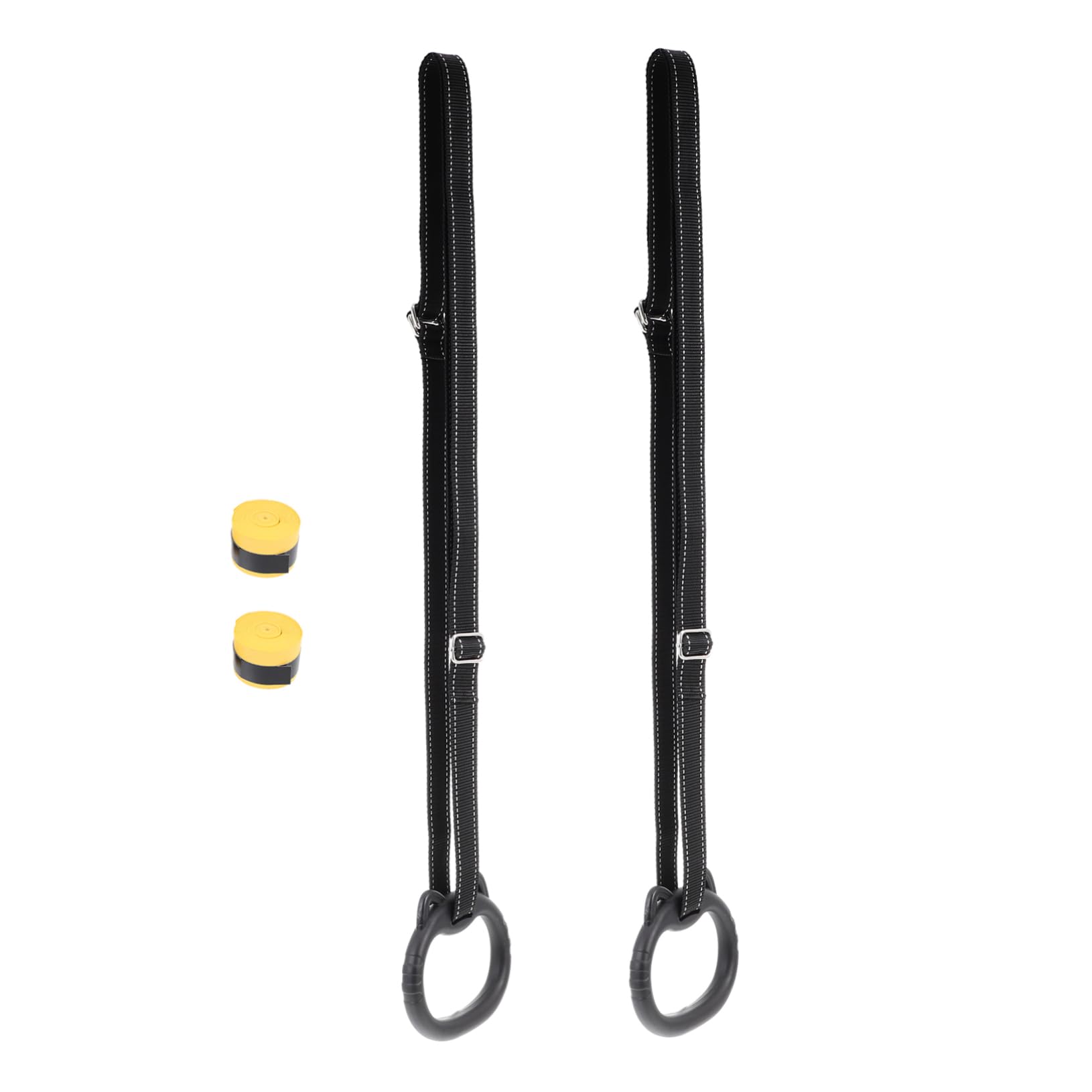 Toddmomy Fitness Ring Strap Gym Rings for Boys and Girls Exercise Resistance Band Handles