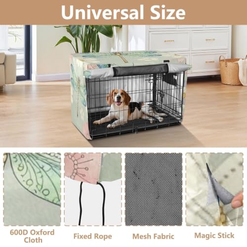 Housse de cage pour chien ventilée et stable anti-déplacement - 5