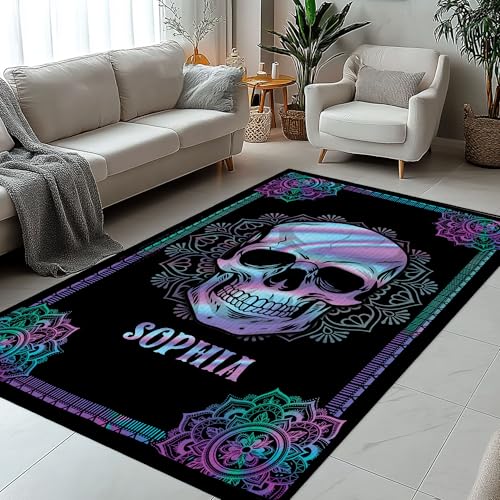 Tapete decorativo calavera personalizado para interior y exterior