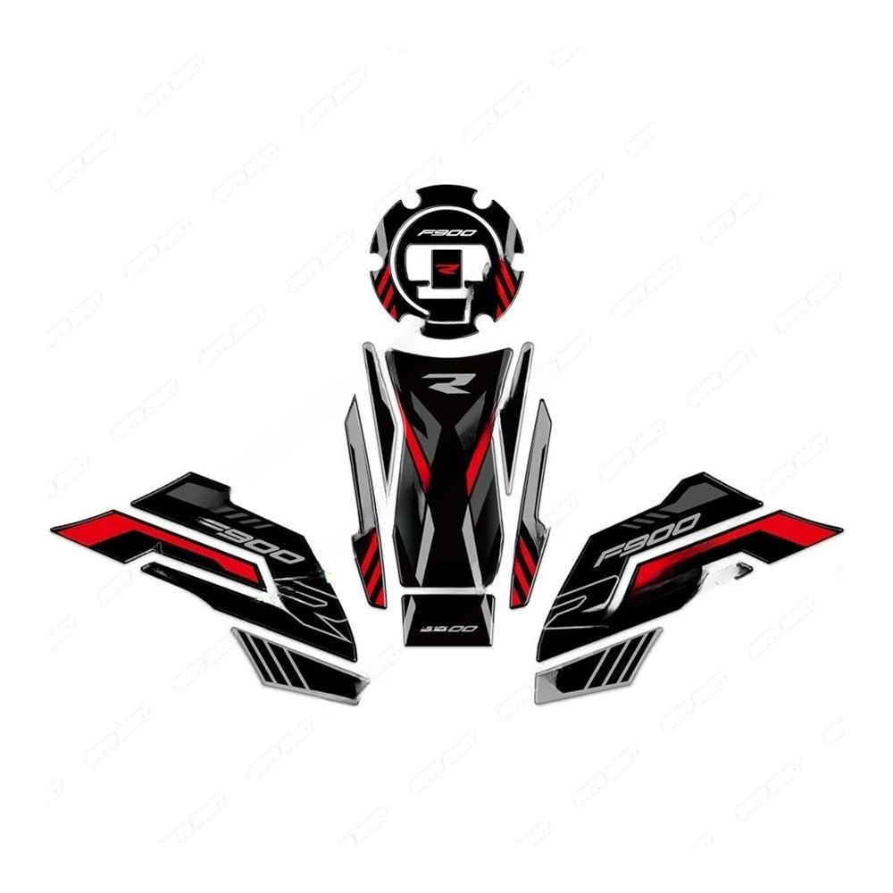 Autocollants antidérapants réservoir F900R haute adhérence 2019-2024