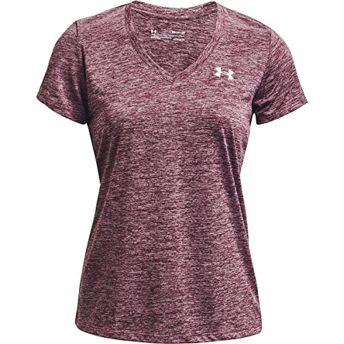 Image of Under Armour Womens Tech V-Neck Twist Short-Sleeve T-Shirt
