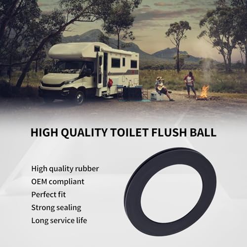 Image of TIANYAN 385311658 RV Toilet Seal Gasket fit Replacement for Dometic 300 310 320 Series Pedal Toilets Flush Ball Seal Gasket Prevent Leakage (1pc)