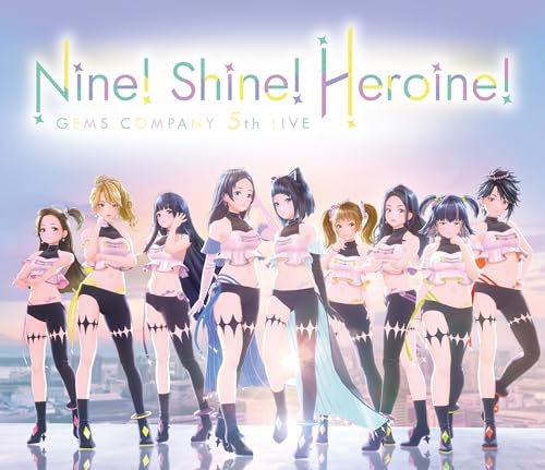 【メーカー特典あり】GEMS COMPANY 5thLIVE「Nine! Shine! Heroine!」LIVE Blu-ray＆CD(Blu-ray Disc+CD2枚組)(外付け特典：CDジャケット風カード7種セット) [Blu-ray]
