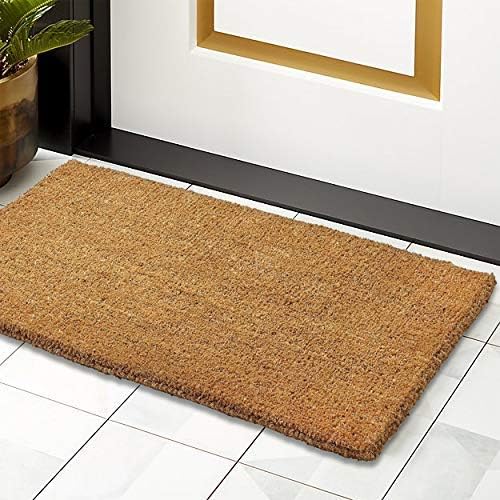 Kempf Natural Coco Doormat - Keep Your Floors Clean - Make Your House Stylish and Chic with Coco Coir (18 x 30-inch)